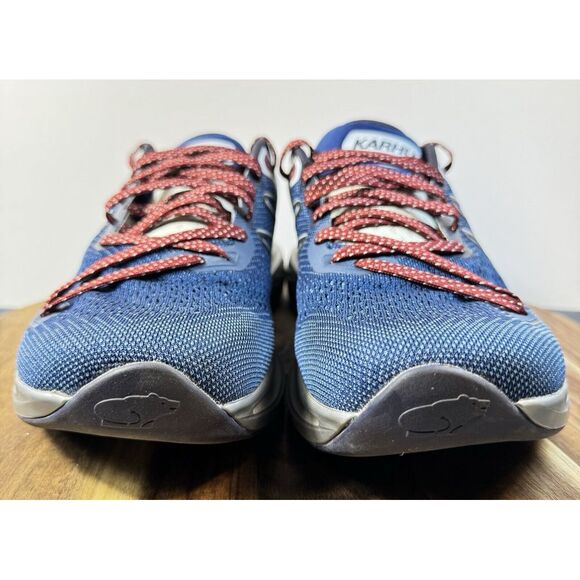 Size 11.5 - Karhu Synchron 2.0 Men's  Blue Gray Running Athletic Shoes F103002 - Picture 2 of 10